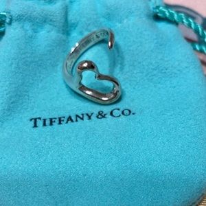 Tiffany & Co Elsa Peretti open heart ring